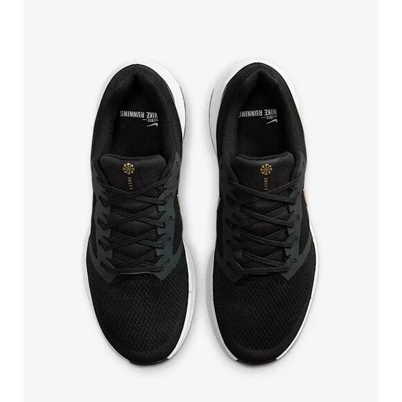 Nike Run Swift 3 Running Shoes Men’s Size 11.5 Black/Metallic Gold DR2695-010 - Picture 2 of 10